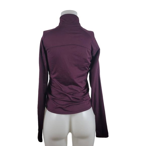 Mountain Hardware Purple 1/4 Zip Lightweight Pullover Athletic Jacket Small - Picture 5 of 7
